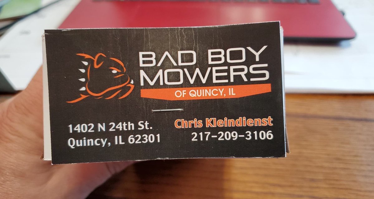 IncQuincy's tweet photo. Sponsor Highlight! Need a new mower?! Stop by and see the guys at Bad Boy Mowers! Tell them Quincy Raceways sent you! https://t.co/WNTZNMhCZi