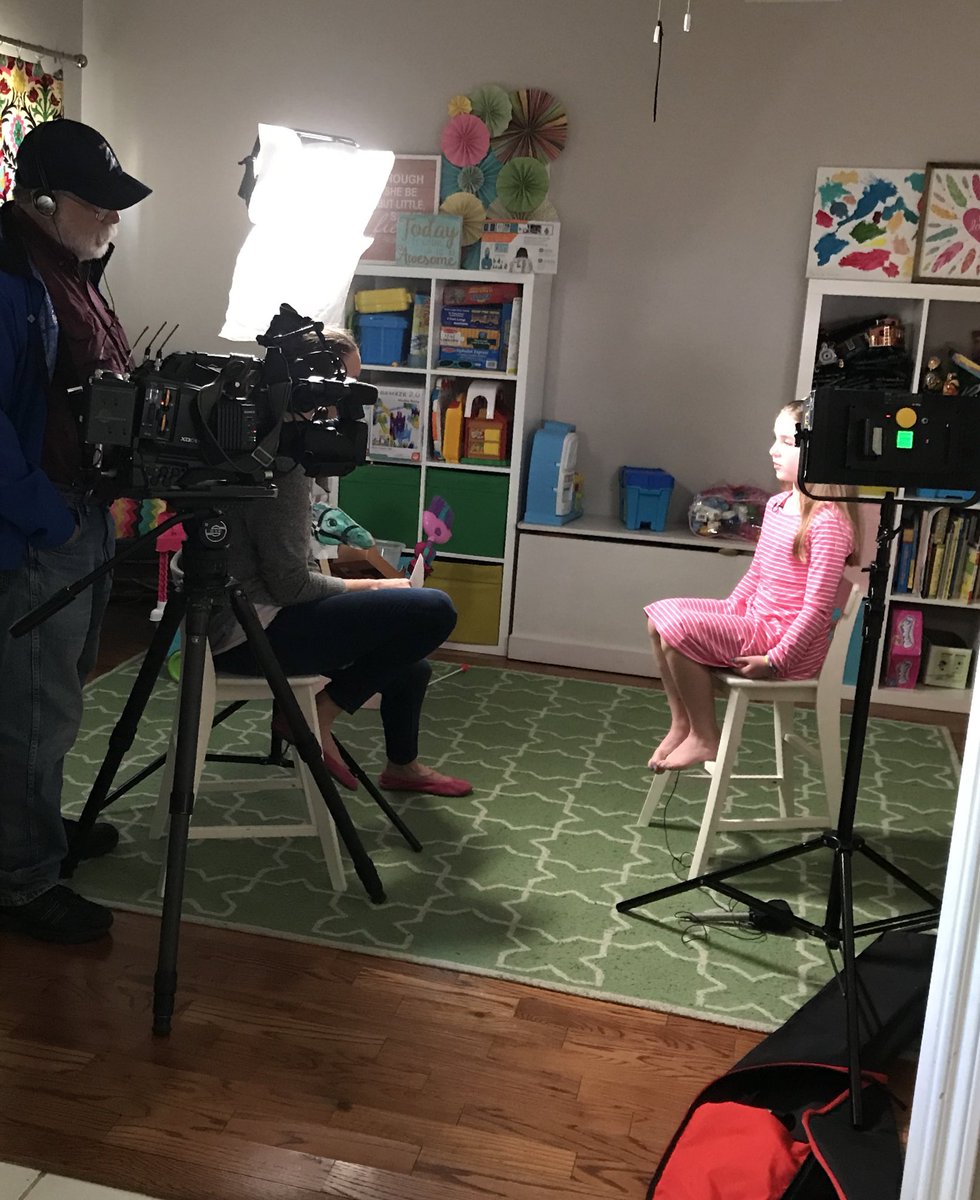 AdamGrossTX's tweet photo. So excited! @CarolineCoding was interviewed by @KPRC2 today about #Coding for kids. Can’t wait to see the news segment when it airs!

https://t.co/muNLHqY8vn

#kidswhocode #CodingWithCaroline #GirlsWhoCode https://t.co/KaLis5hGfO