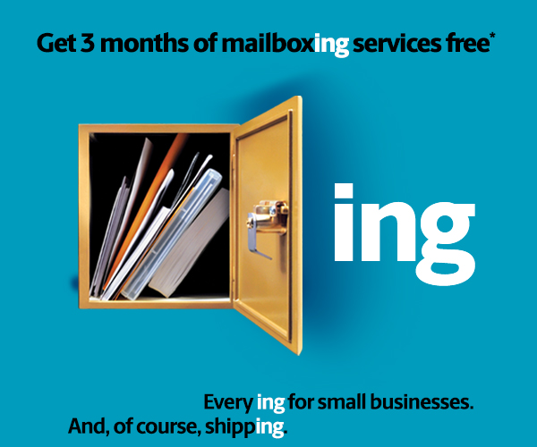 Thwart porch pirates with a mailbox at The UPS Store. Save big by signing up for a new 1-year mailbox service agreement.
• A real street address, not a P.O. Box number 
• Package acceptance from any carrier 
• Text or email alerts when mail or packages arrive** 
#mailbox
