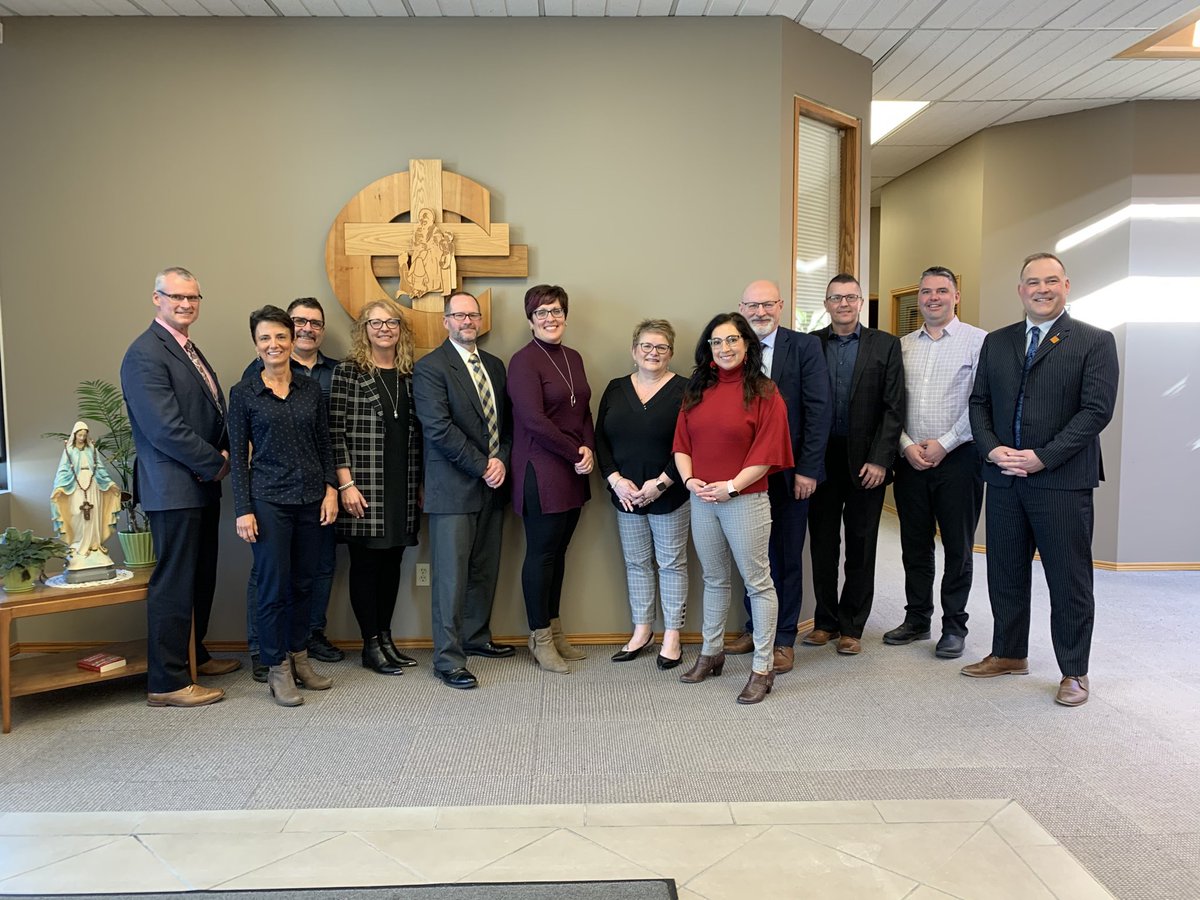 Great meeting with Christ the Teacher SD Board Chair, Dir. of Ed. &amp; Sr. Admin. The Min. of Ed. appreciates the openness of the dialogue regarding successes of the learning agenda, challenges and recommendations for consideration. I thank a great SD leadership team for the visit!