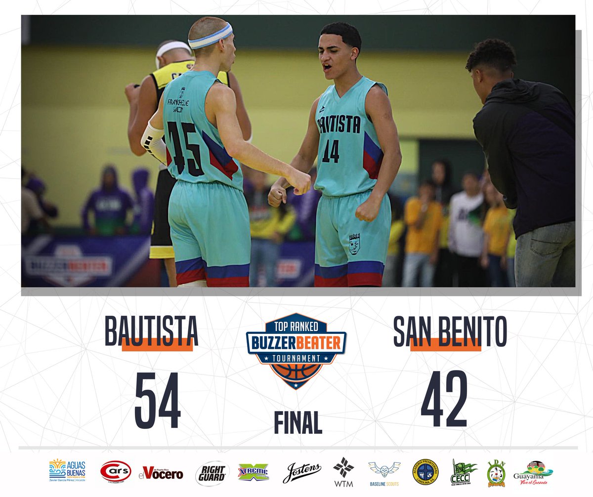 buzzerbeaterpr's tweet photo. #TopRankedBB El Colegio Bautista de Caguas clasifica al Elite 8 por tercer año al hilo tras vencer 54-42 a San Benito de Mayagüez. Jamsil Medina lució con 14 puntos seguido de 12 tantos de Jeremy Figueroa.
📊 https://t.co/btbZpPbBsi https://t.co/aYpEKwszKb