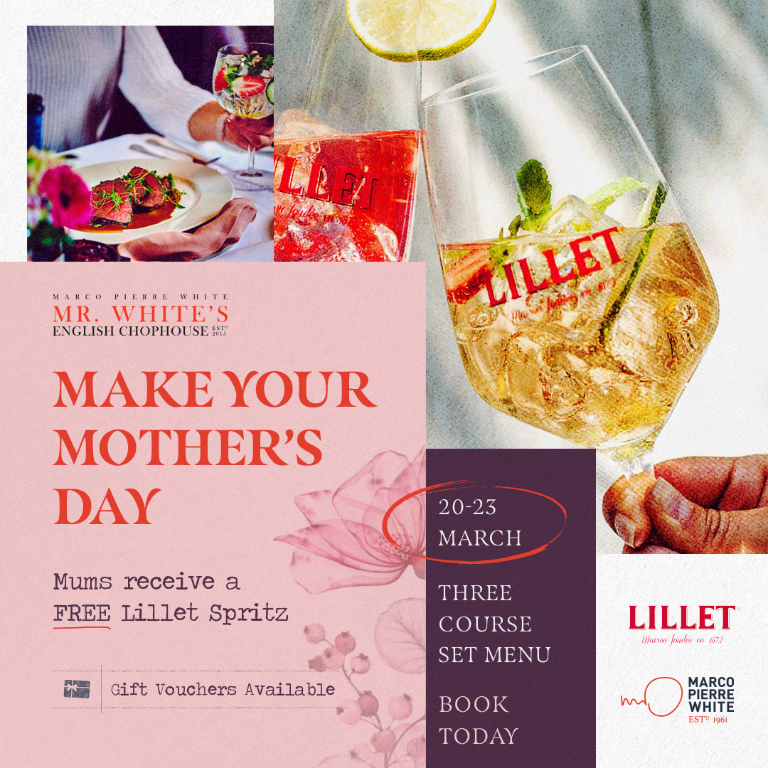 ChopWhitechapel's tweet photo. Make memories with Mum and let us take care of the food this #MothersDay..... 💐🌸🍷
Enjoy our three course sharing menu from £32.50 ✨
Plus get a FREE @lillet Spritz for Mum! 🍹
→ https://t.co/IRxuWje924 https://t.co/abOpRYpLhc