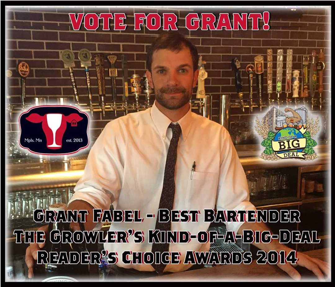 Im putting on the old uniform tonight! <a href="/redcow_mn/">Red Cow</a> North Loop and closing as the bartender! Come by for a trip down memory lane. I will probably dip into my cellar for something(s) to share late night!