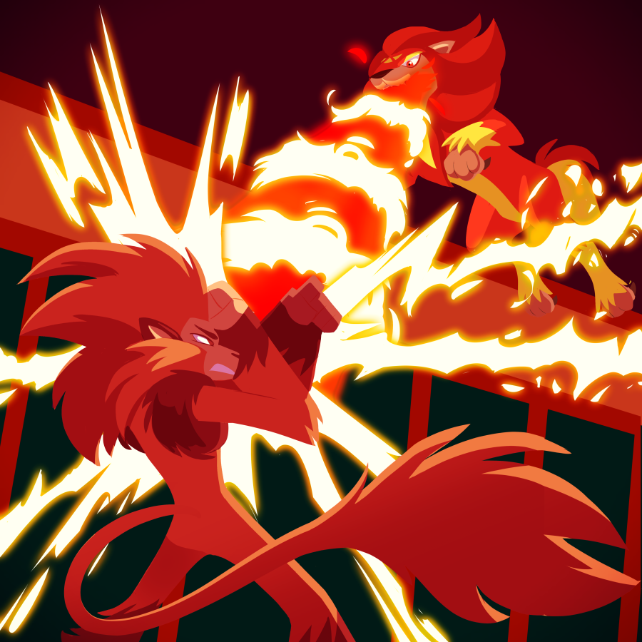 PlayTemtem's tweet photo. Today's fan content showcase, featuring!

🔸This cute Volarend, by @ cresceey
🔸This fiery fight, by @ CalicoPikachu 
🔸Everything under Myx's watch, by @ CheselthC 
🔸This cool 3D Luma Shuine, by @ Joncan

Keep the fan content coming, and see you next week! 👏 https://t.co/Th7FOZkoey