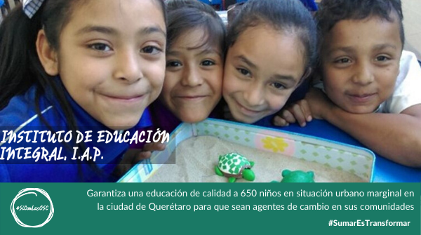 SiConLasOSC's tweet photo. Con educación de alta calidad, el @IEIJP2 impacta en la vida de 650 niñas y niños para que sean agentes de cambio al interior de sus comunidades.

#SíConLasOSC #SumarEsTransformar https://t.co/pmpXeXE2yi