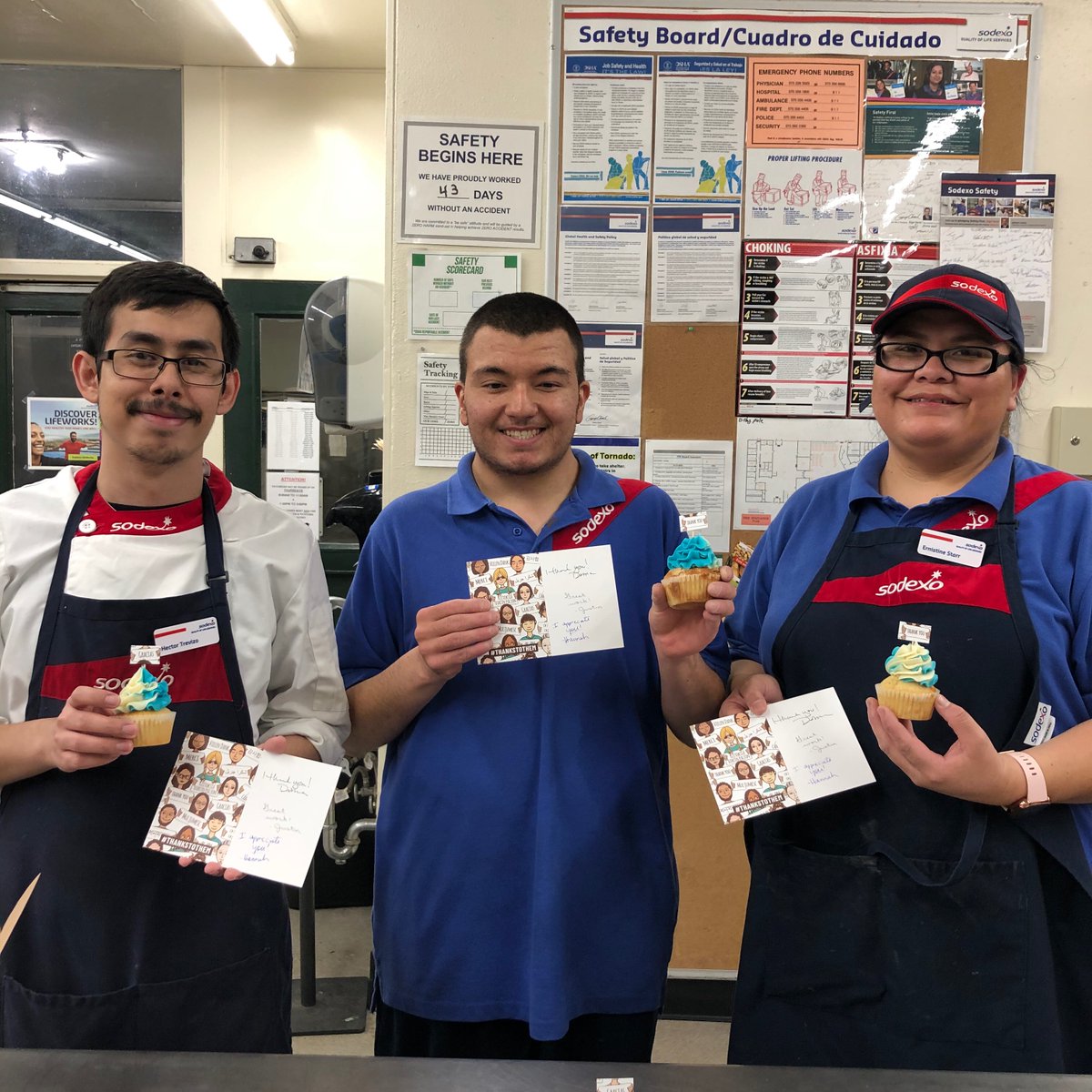 enmudining's tweet photo. It’s National Employee Appreciation Day! Join us in saying #ThankstoThem Today! #nead2020 #sodexocelebrates #employeesrock #sodexothanksu https://t.co/4W9CDZQAgg