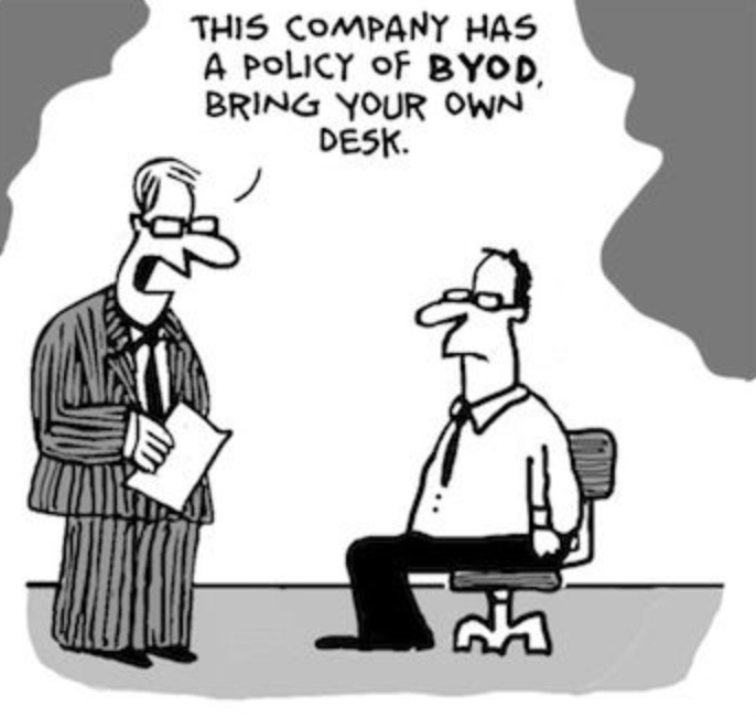 SakonSaaS's tweet photo. Is your organization taking #BYOD too far? #byodpolicy https://t.co/oxZzo3pOIX