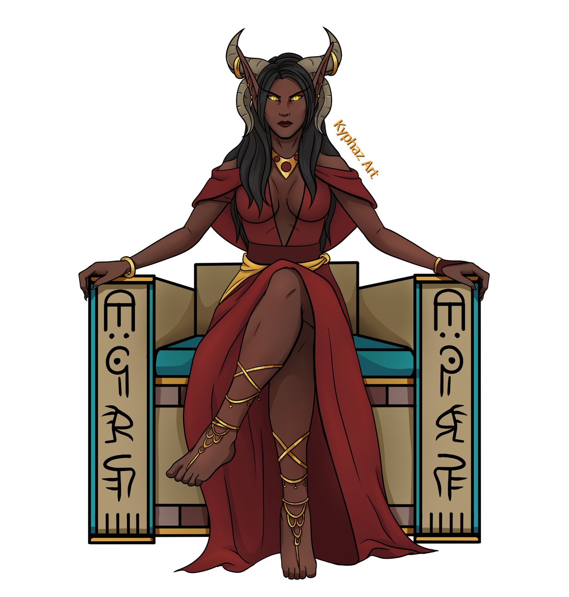 KyphazA's tweet photo. Since I started out with dragons... here's another one. Meet Khapristrasza, Sol/Salomé's mother :>
#reddragonflight #warcraft #CharacterAsk https://t.co/vsTjNW6rKj
