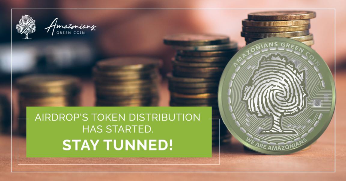 Airdrop`s token distribution has started 🏁
Stay tunned!
➡ amazoniansgreencoin.com

#amacoin #amazoniansgreencoin #ico #amazonrainforest
