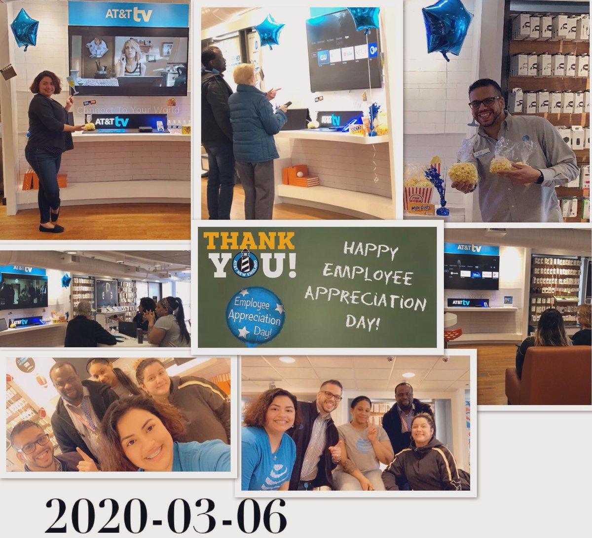 RomeoVMendez's tweet photo. This #GreenwichTeam has put their best foot forward since day 1️⃣,and you’re efforts haven’t gone unnoticed. I want ya’ll to know I #appreciate YOU ALL! #ThankYou for always putting the customer 1st. #OurNE #LifeAtATT #EatSleepWinRepeat #ATTtv #EmployeeAppreciation @J_Gonzalez88 https://t.co/WTjWtSmOaX