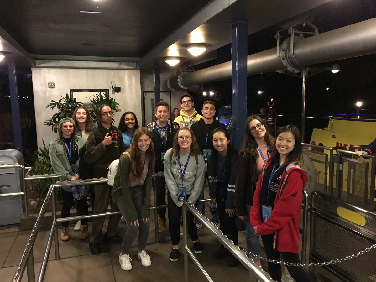 MyProgramDLR's tweet photo. Did you know there are 6 million+ gallons of water in the Finding Nemo Submarine Voyage attraction? 🐠

We had a blast learning about the ride, history and operation during our nighttime tours 🐟
#DLRCP #DLRCPSpring20 https://t.co/yNRdhv1rXP