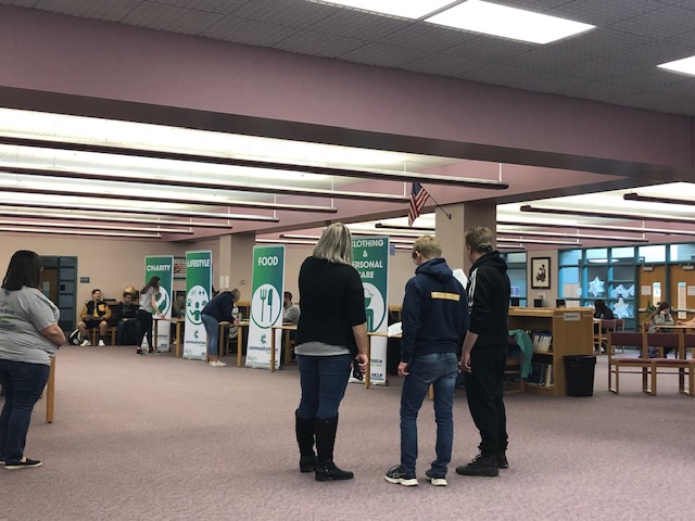 ReadySlcs's tweet image. Seniors in Consumer Math classes at South Lyon High School and South Lyon East High School experience how smart budgeting makes a difference at the Community Choice Reality Fair held at both high schools.