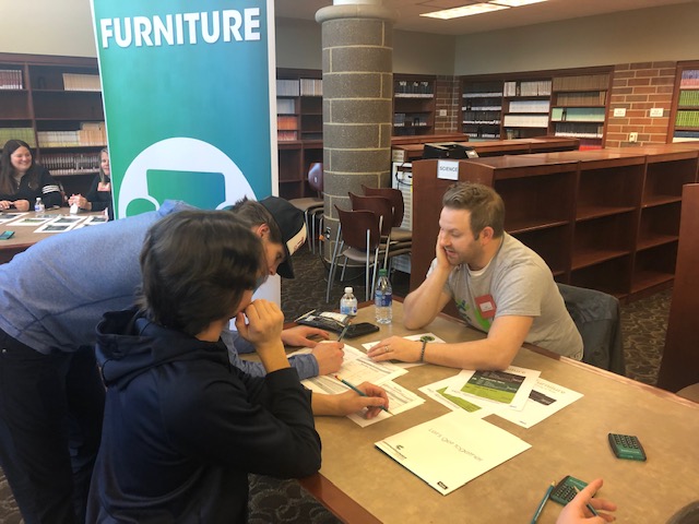 ReadySlcs's tweet image. Seniors in Consumer Math classes at South Lyon High School and South Lyon East High School experience how smart budgeting makes a difference at the Community Choice Reality Fair held at both high schools.
