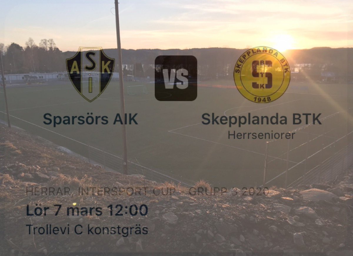 Hemmamatch på Trollevi! 💛🖤 Förtsta matchen i DM