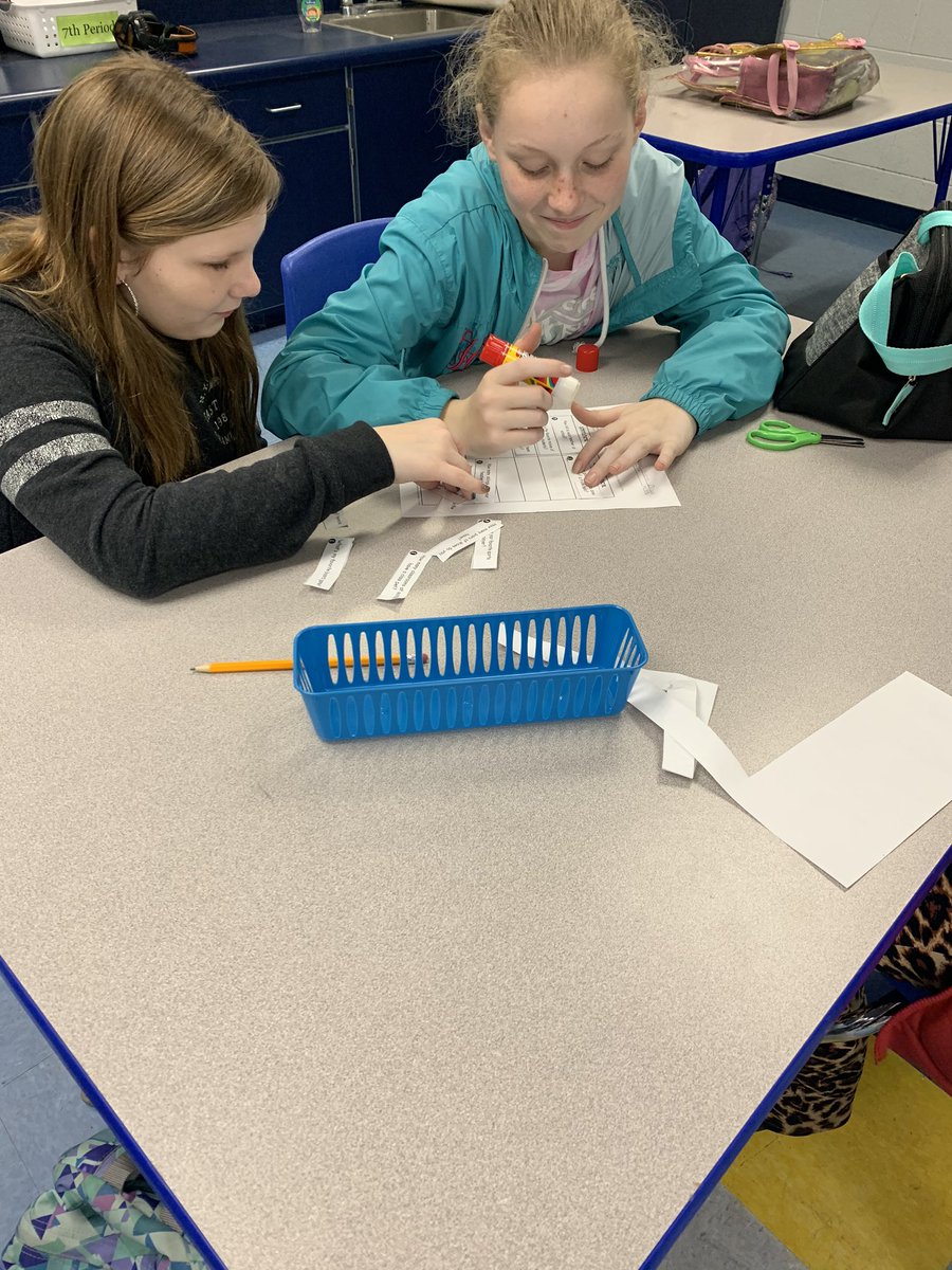 esmoak's tweet photo. We’ve had a busy and productive week in both Math 6 and Pre-Algebra! #stationrotation #mathintherealworld #whyiteachlbc @LBCMiddle @Spadarop https://t.co/qRC38xnnHu