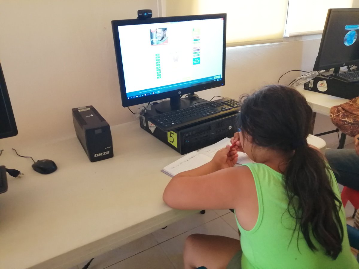 troya2879's tweet photo. Retomando labores en la Infoplaza 362 San Carlitos, tablas de multiplicar, investigaciones con los niños de la comunidad
@Infoplazass @LuisCisneross #momentosinfoplazas
#alfabetizacióndigital https://t.co/6Fd3qF8Lu0