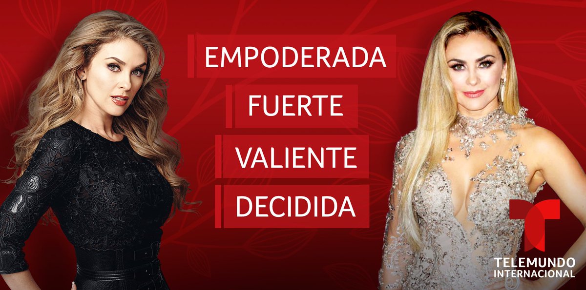 TelemundoIntl's tweet photo. .@aracelyarambula deja en cada uno de sus personajes algo de sí misma, y eso los hace tan memorables. ¡Nos inspiran a ser mejores! #MesDeLaMujer https://t.co/O51vzpKYnp