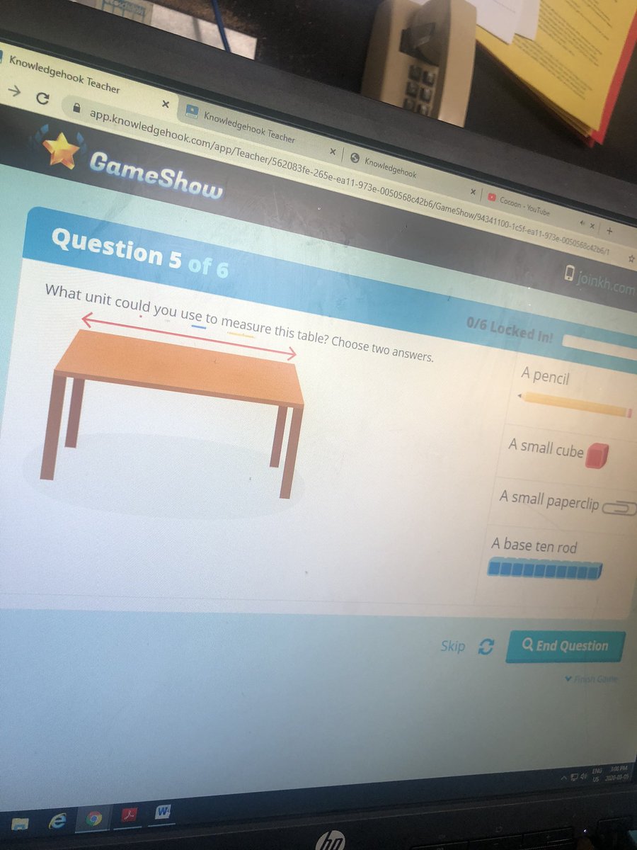 SuperOgden's tweet photo. Room 11 loved playing some gameshows on #knowledgehook! We answered some questions about measurement and had a lot of fun. @TDSB_Ogden https://t.co/M07SyQo11A