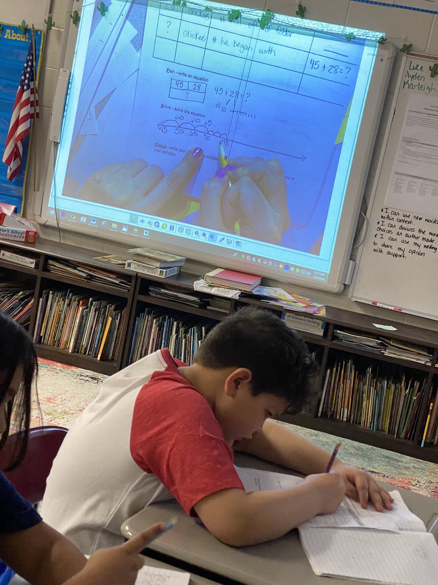 BLT711's tweet photo. Problem solving in action!! Teachers using the UPS strategy to tackle word problems K-5 at The Hill. #GSCSMath #commonlanguage #wordproblems #mathstrategies #thehillwill https://t.co/kif5uW76Rd