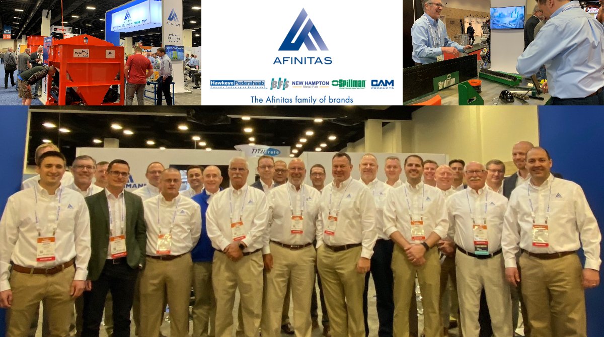 Afinitas_'s tweet photo. Afinitas Booths 907 and 1107 have it all. Come see us, @nhmfspillman, CAM Products, @mbk_kisslegg, @Weckenmann and ICON Composite Shear Connectors. You can even get a free Afinitas T-shirt! #PrecastShow https://t.co/V5SssyiqMw