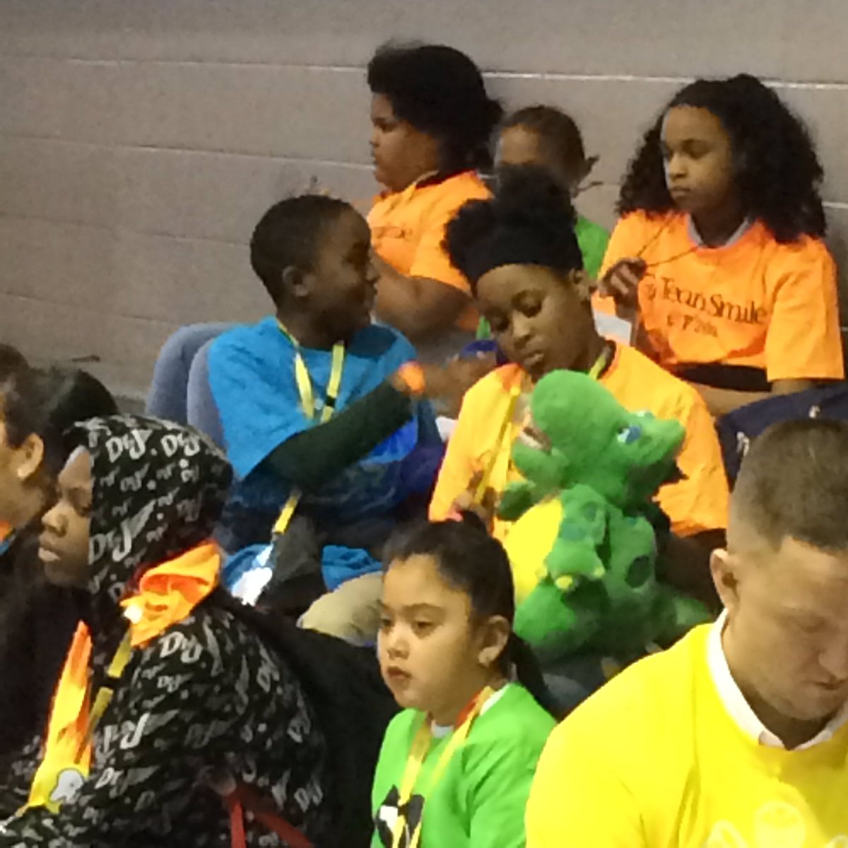 NationsFordES's tweet photo. Shoutout to @Central1Lc for a well orchestrated event with @TeamSmile 74 of our scholars left with even bigger shiny smiles. Proud of our city! @CharMeckSchools https://t.co/y0abSjQB88