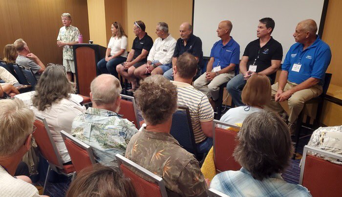 JMYS_Trawlers's tweet photo. Today, Jeff is moderating the Cruiser’s Round Table at 3:15. #JMYS, #TralwerFest, #StuartTrawlerFest https://t.co/3prJ3wZ4WP