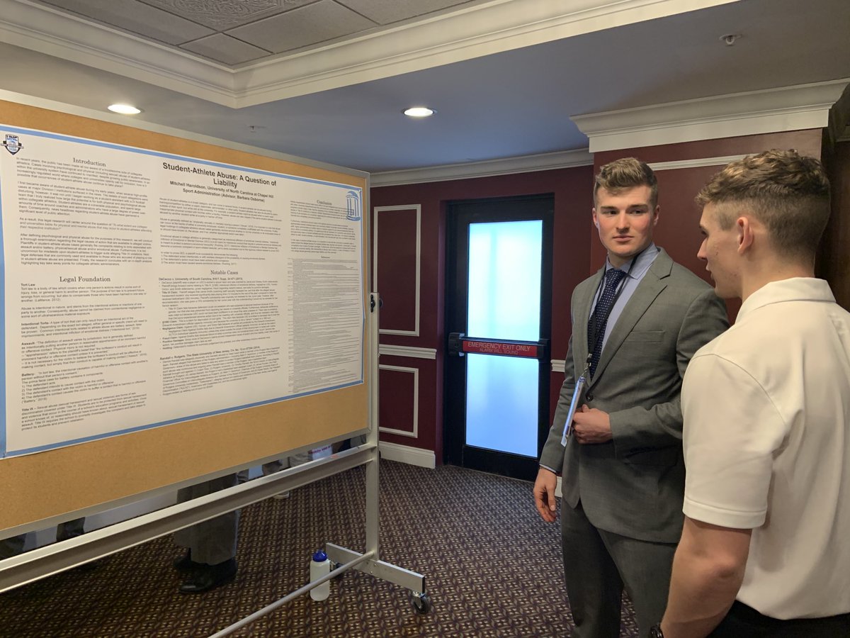 BarbaraJOsborne's tweet photo. @UNC_SPAD @MitchHaroldson1 talking about Student-Athlete Abuse @SRLATweet #UNCEXSS https://t.co/evk2bZ9uZM