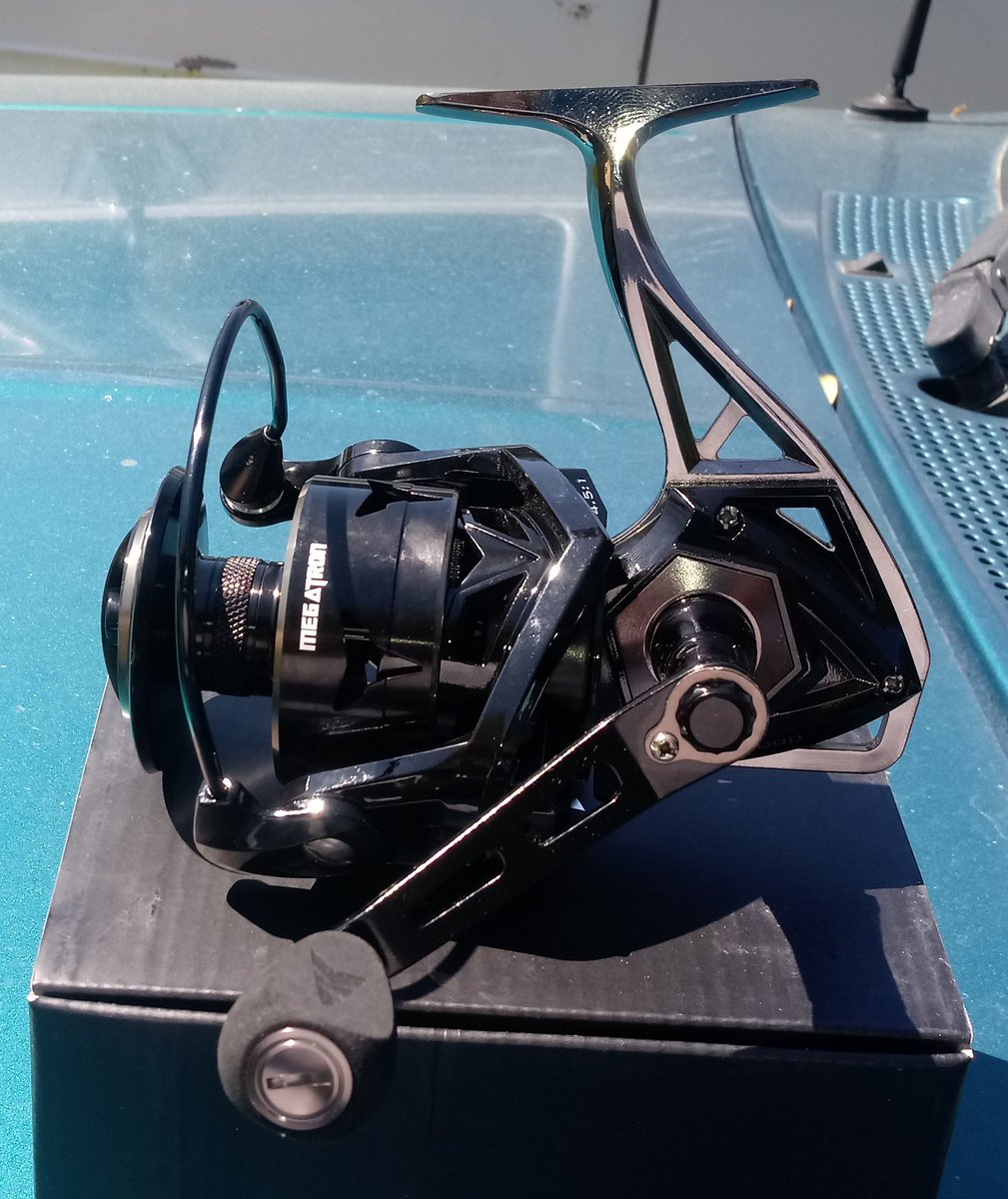 miltonthomp1's tweet photo. Just came my February prize The Kastking Megatron 5000.

#BassSpawn #KastkingUSA https://t.co/hjyuOtE8fv