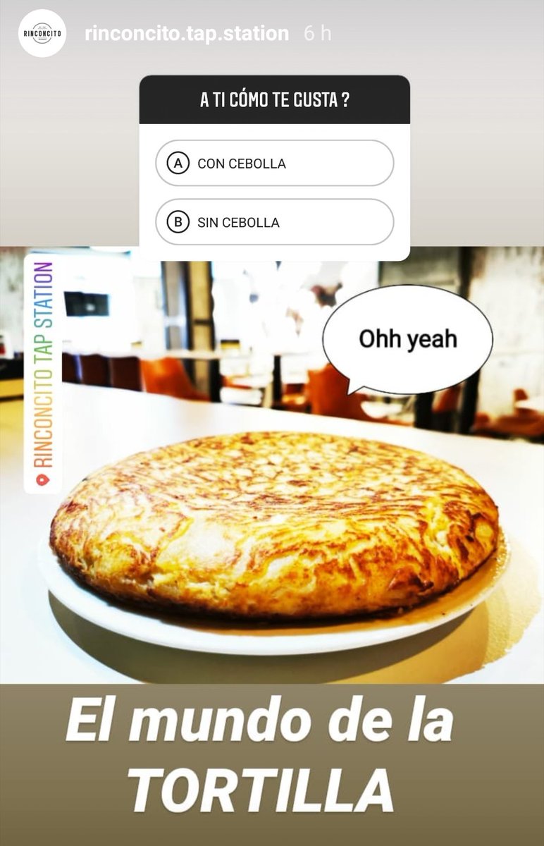 taniaizquierdo_'s tweet photo. Vengo a contaros una cosa que me tiene: proud.

Mis padres reformaron su restaurante de toda la vida hace apenas tres meses. Como yo ahora mismo no tengo tiempo para ayudarles más, mi señora madre CON 55 AÑOS ha empezado a llevar las redes sociales (@rinconcito_ts). [1/2] https://t.co/sUA5etqV9D