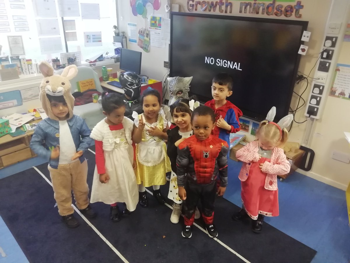 MrsColino's tweet photo. World book week in Nursery @WebsterPrimary https://t.co/eNHhytZ6jU