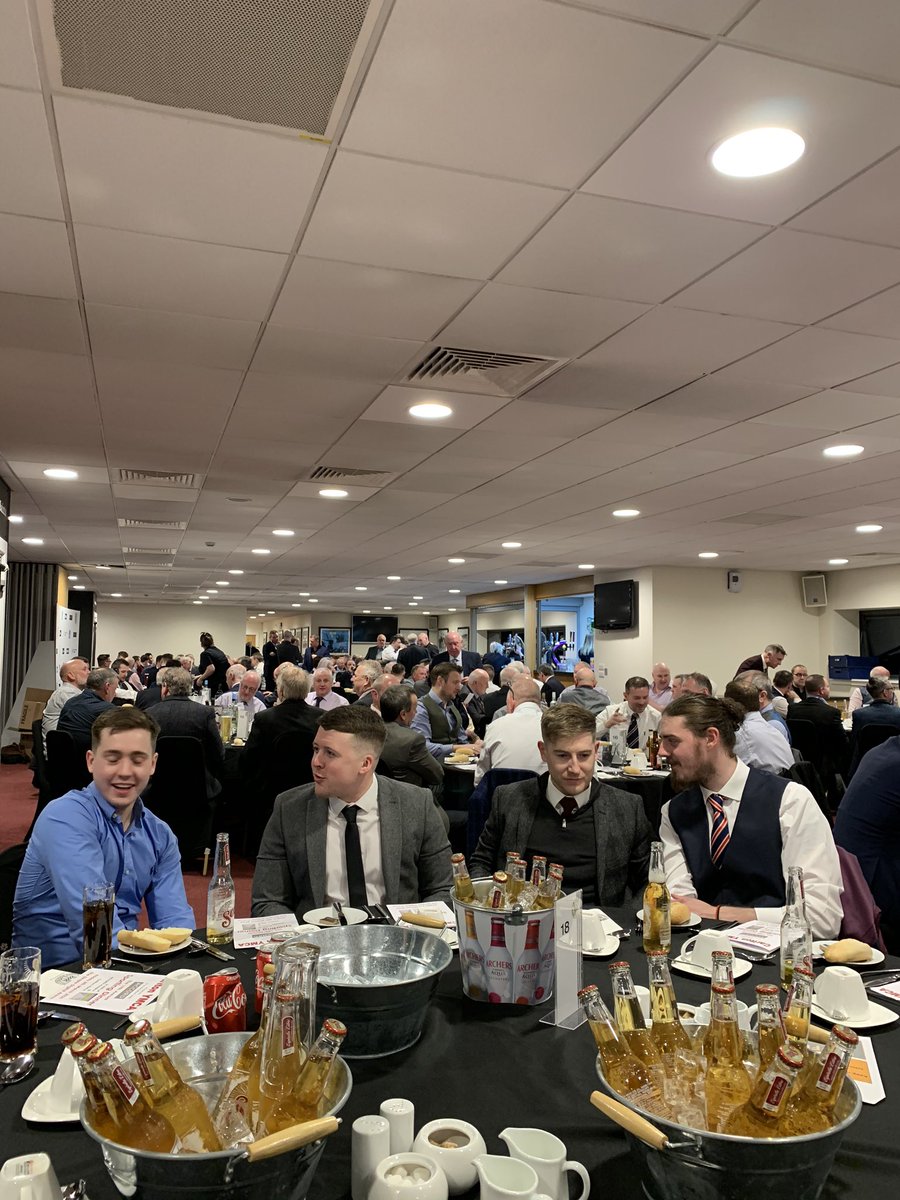 Tonight is our 19th Annual Sporting Dinner. Looking forward to another fantastic event raising money for charity