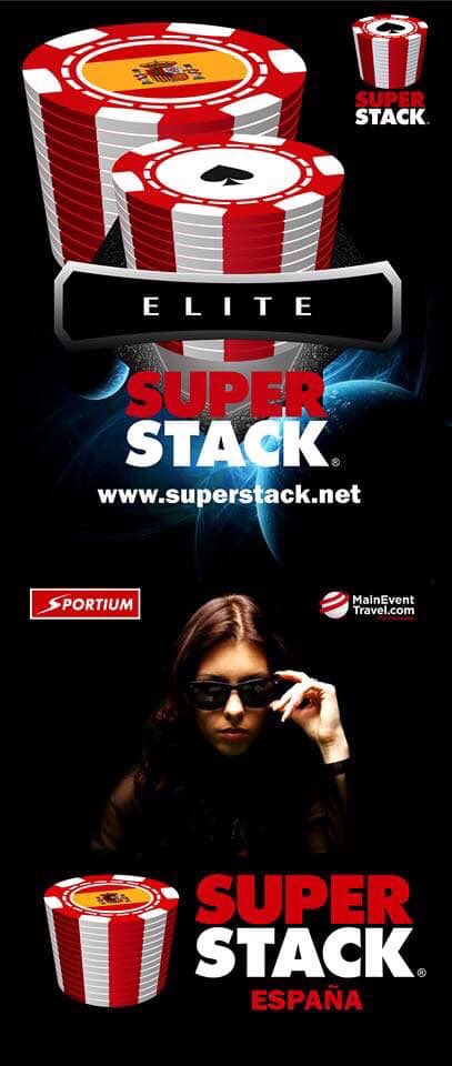 TheSuperStack's tweet photo. 🇪🇸🇪🇸🇪🇸 SUPER STACK® ELITE SERIES ESPAÑA (Marbella) @Casino_Marbella la próxima semana (11-15 de Marzo) - más de 40.000 € en el evento anterior!

➡ SATÉLITE Miércoles 11 de Marzo a las 🕗 20h - 25 € + 5 €

Buy-in: 170 € + 20 €
Niv de 40 mins
Stack 50.000 pts

SUPER STACK® https://t.co/5Yov7712kK