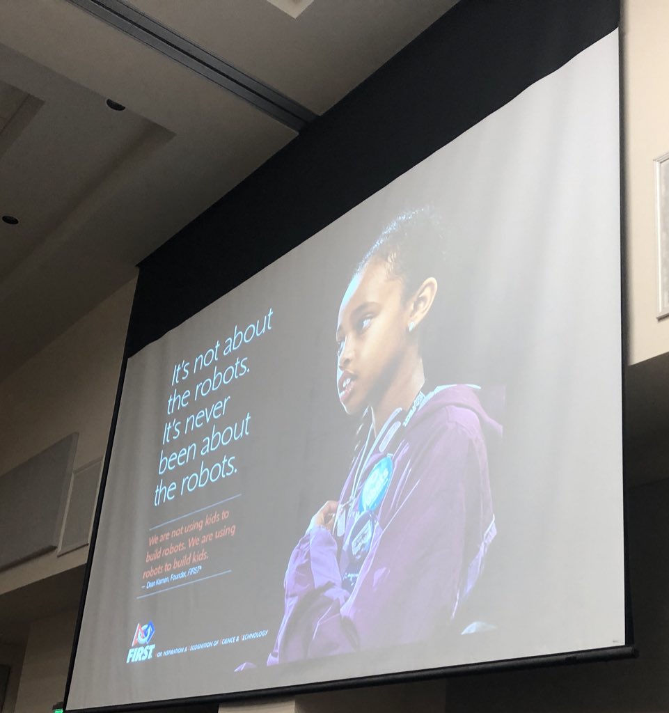 fast_science's tweet photo. It’s not about the robots. It’s never been about the robots. #FIRST #JRFLL #FLL #FEEC20 #FEEC #FASTscience https://t.co/77fJiX0NJ0