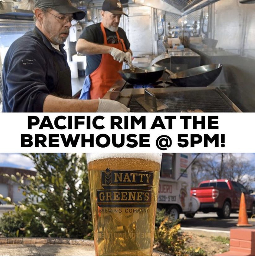 Natty_Greenes's tweet photo. Two chances to get your Natty Greenes’s drink on this Friday! Downtown it’s First Friday with The Ends music 9-11pm! At the Brewhouse we’ve got Pacific Rim FT & new beer release @ 5pm! #nattygreenes #dgso #seeyouatthehouse #theendsmusic #ncbrewery #gsobeer #craftbeer https://t.co/gRNs2hCtQB
