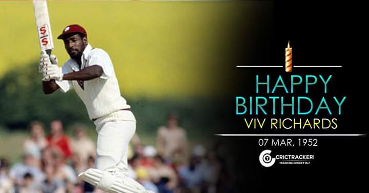 Happy Birthday \"Viv Richards\". He turns 68 today.  