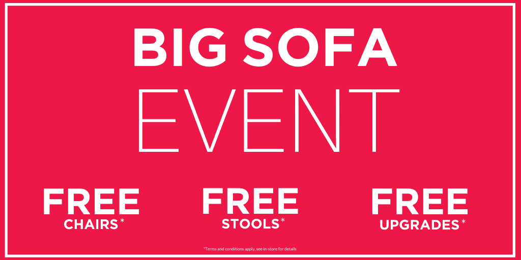 AlanWardUK's tweet photo. Shop in one of our 4 stores this weekend and receive fantastic offers in our...
BIG SOFA EVENT! 💥 💥 💥 https://t.co/HxK7w24rcR