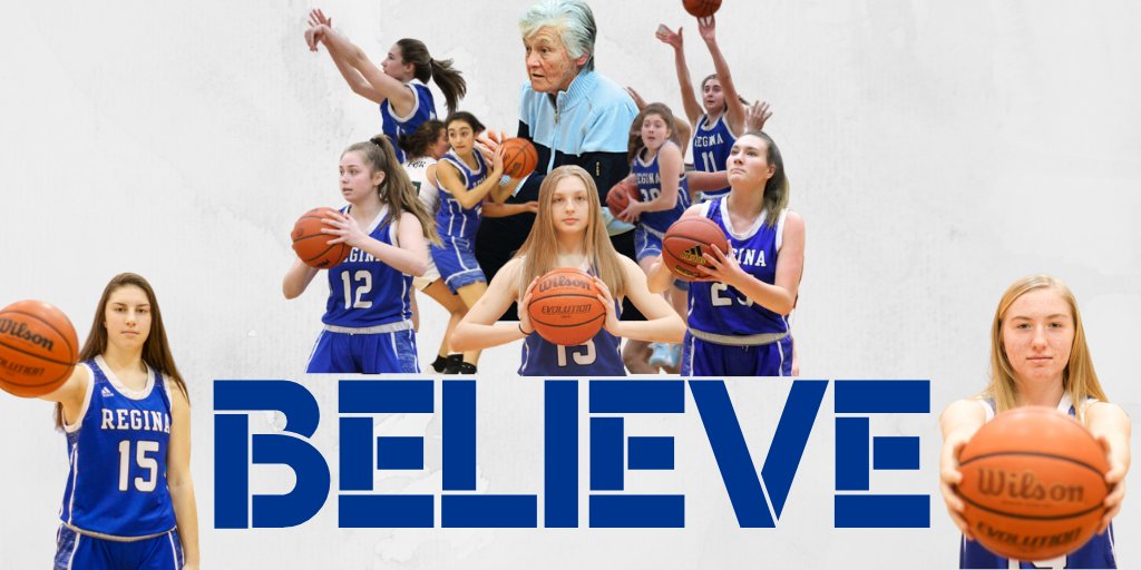 Tonight we can make our mark! District Championship vs. Ford @ Cousino @ 6pm. Let's #saddleup and #believe so we can add that '20. <a href="/ReginaBasketbal/">Regina Basketball</a>
