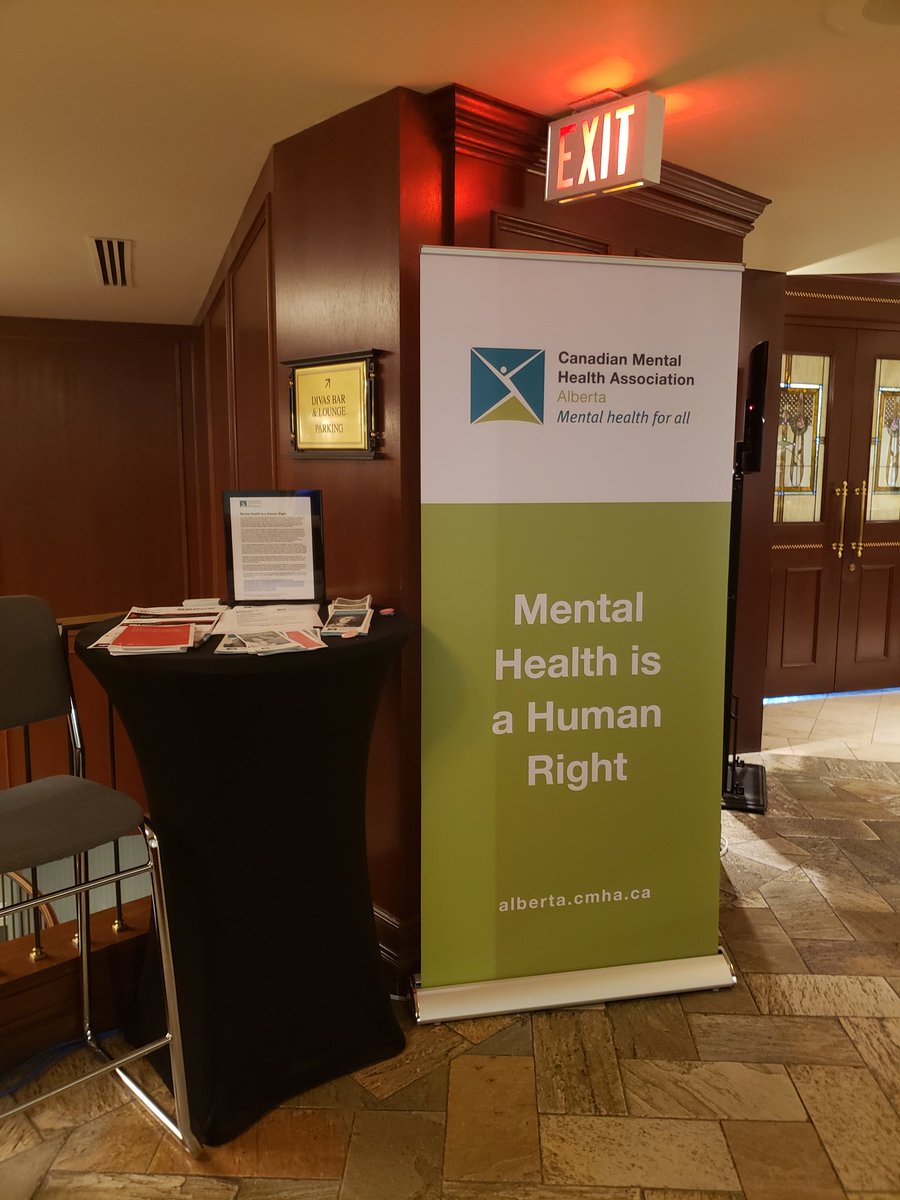 DavidGrauwiler's tweet photo. It is my @CMHA_AB 'a privelege to highlight  #MentalHealthMatters  at the  #ACPFsummit it's TRUE that  #FamDocsDontStop but we hope they will stop long enough to talk with us about how your ability to support Albertans mental health is being  impacted in your practice https://t.co/H6wbOvi3Gc