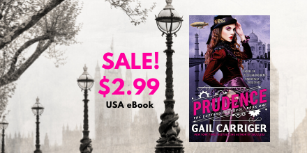gailcarriger's tweet photo. Prudence is specially low today! Yours for only 3 smackers (USA ebook). https://t.co/1tkDW0aqZ9
An opportunity to share the love?
#fridayreads #bookrecfriday https://t.co/Om1HWMKJ2X