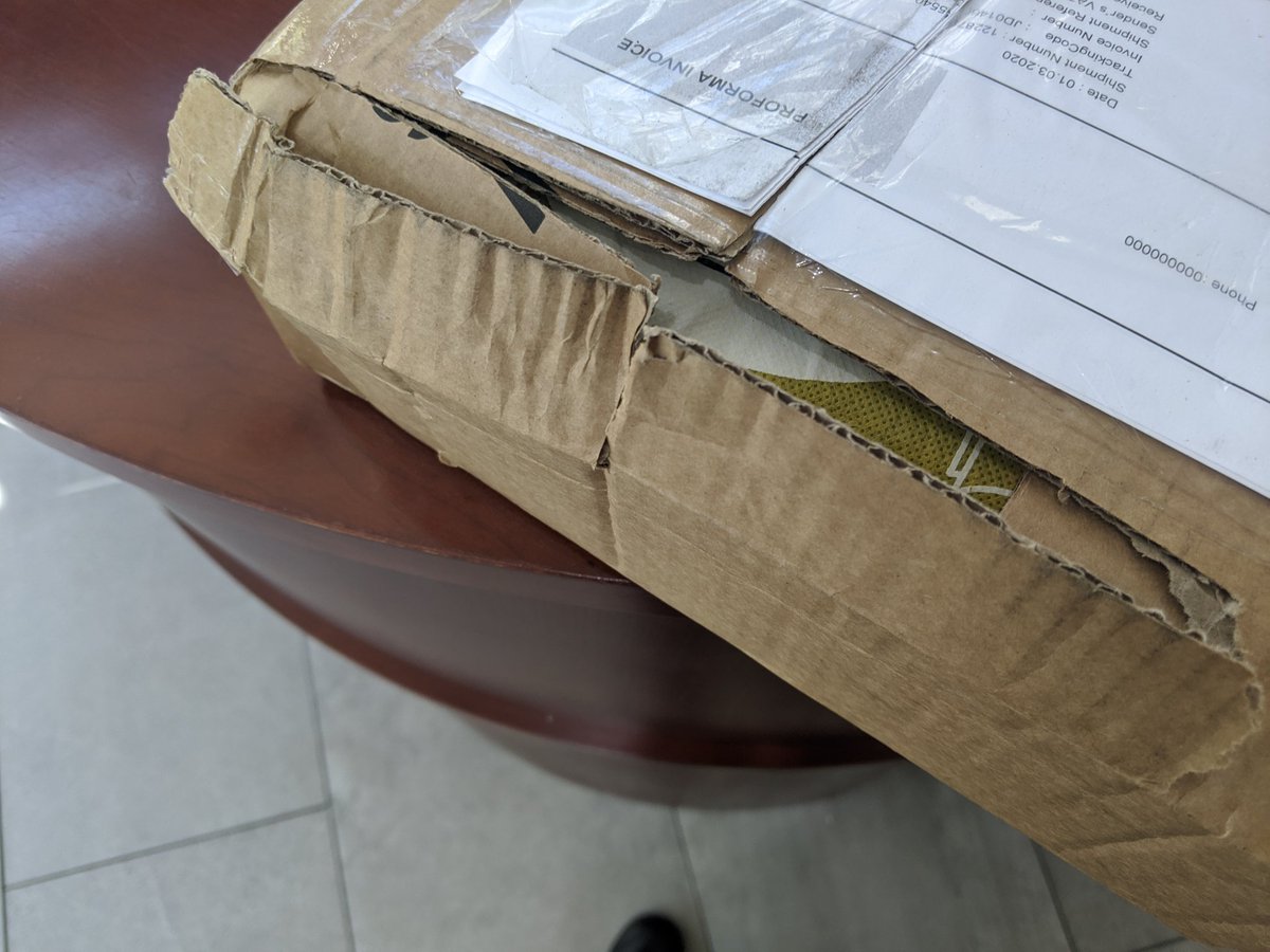 rosiethorns88's tweet photo. Let me tell a story. A story of an exclusive-audiobook-listener-who-only-buys-books-if-they're-cherished-collectables person's worst nightmare.  #thankscustoms #💔😩 https://t.co/WNxvinPmCw