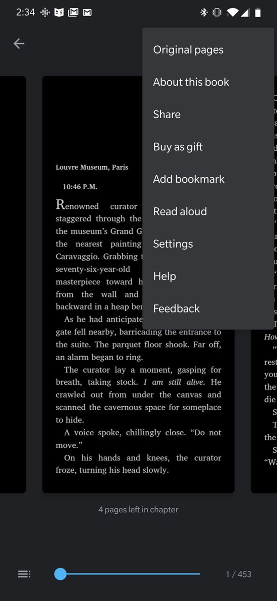 j1what's tweet photo. @chromeunboxed I'm listening to the podcast and heard a comment about the new assistant screen reader not functioning with Google Books. In the Play Books app there's an option to have it read the book aloud. https://t.co/YgDj7CZvrW