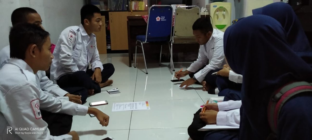 PMIKabTegal's tweet photo. Siamo!! Kamis, 06 Maret 2020 telah dilaksanakan rapat pengurus Forpis PIM kab. Tegal yang bertempat di gedung PMI kab. Tegal. Pada rapat kali ini membahas konsep Latihan Gabungan (Latgab) Forpis tahun 2020.
#pmr #forpis #pmi https://t.co/nZWzoGs7bs