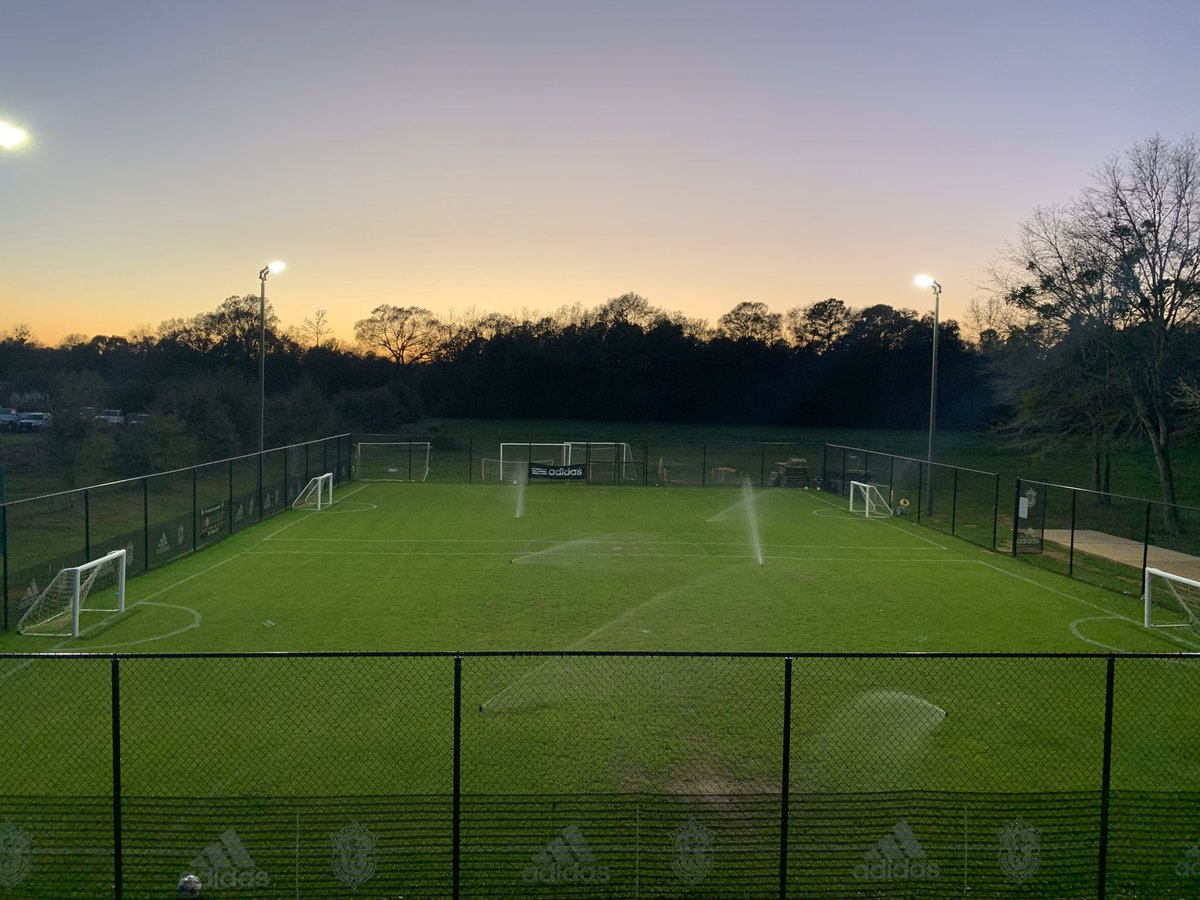 Looking forward to a full day of 3v3 with our Daphne and Fairhope Rangers boys side. 🖤 this place.