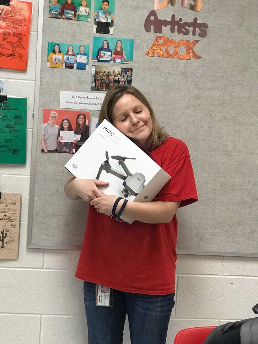 mrsminnix's tweet photo. Today was exciting. It has been a lengthy wait for materials, but today our STEAM purchases started rolling in. We are ready to rock this #STEAM Power WV!! We love you @WVDACH and the Benedum Foundation for making these grant items possible!! 
@CabellSchools https://t.co/GMYprIWKyV