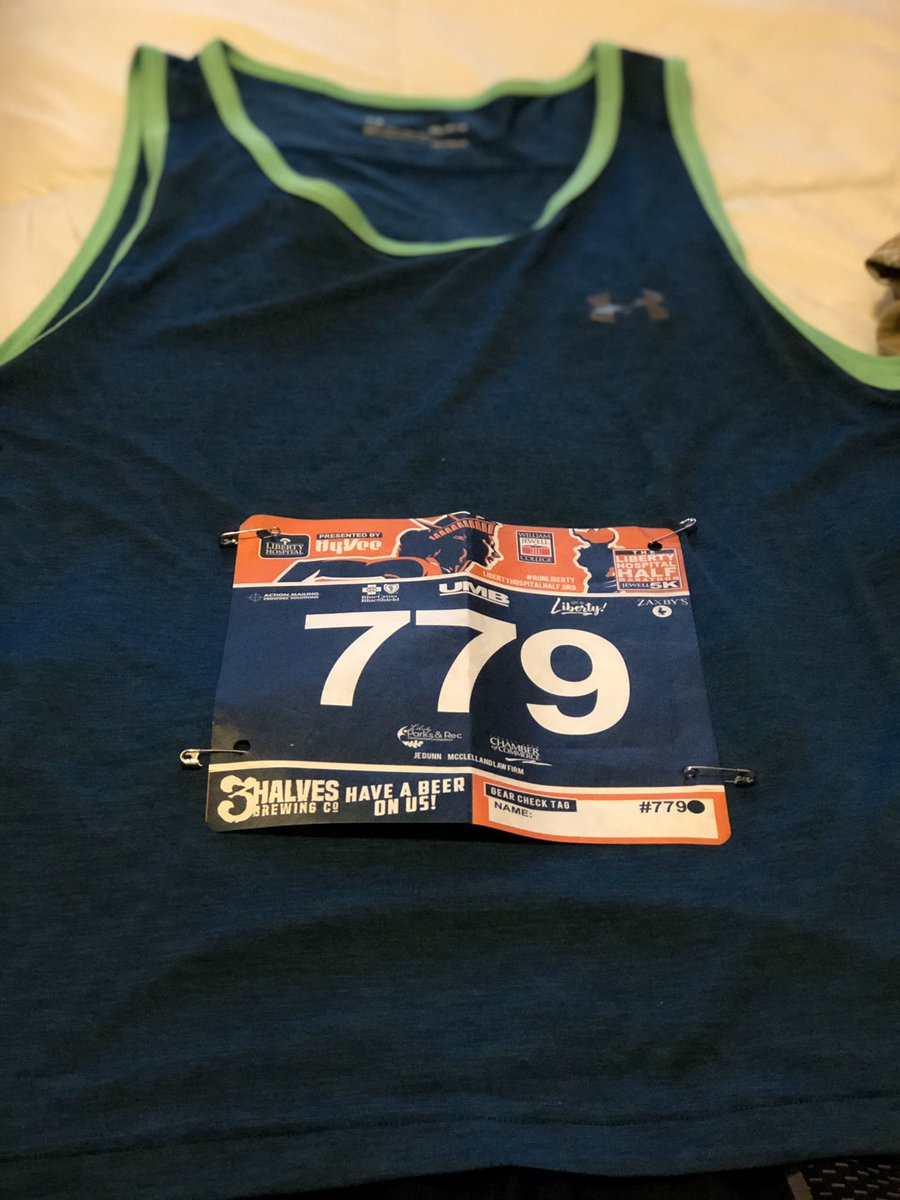 Ready to go!!  <a href="/LibertyHalf/">LibertyHospitalHalf</a>