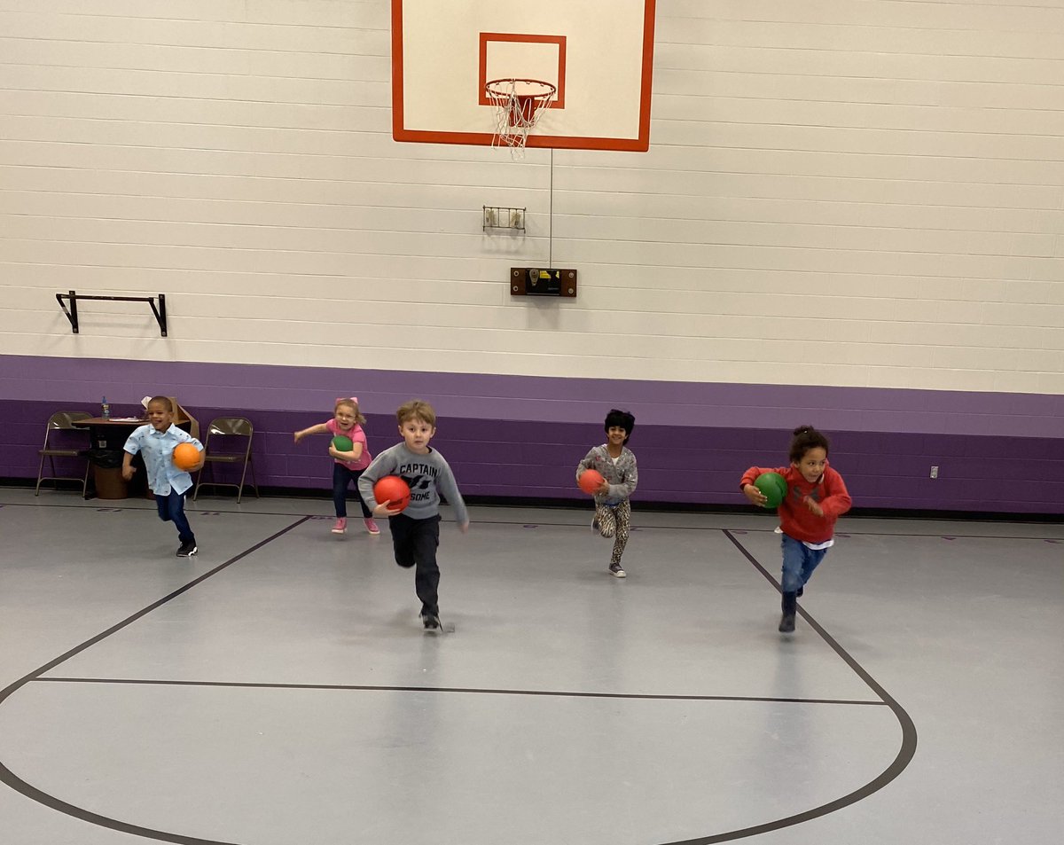 borntoteachk's tweet photo. The PE teacher goes and has a baby, so we try to do PE.  No one does it like Ms. Wilder! #WEAREAYCOCK https://t.co/WfYdS0fp2n