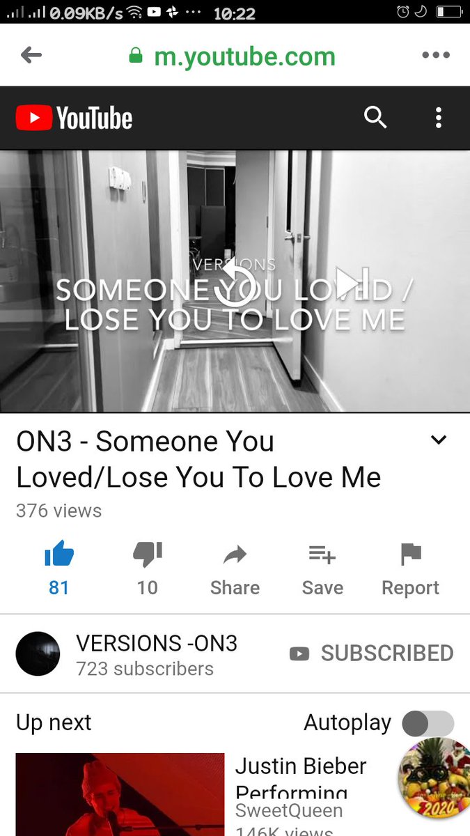 maycaboliveros's tweet photo. Please subscribe on their new YouTube channel. Beautiful rendetion of Someone You Loved by ON3 ..
#ON3 https://t.co/YbsIs0mJrM