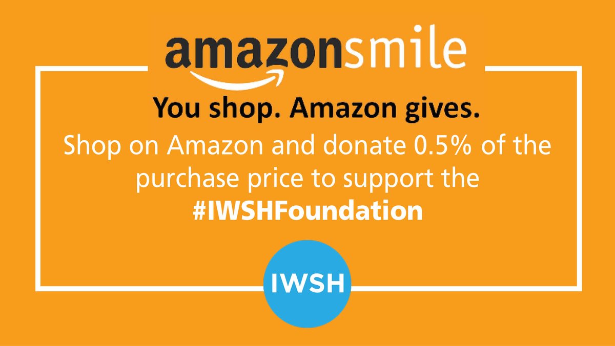 IWSHFoundation's tweet photo. Support IWSH while you shop!
Here’s how:
1. Sign in to https://t.co/36n5HJaQuz on your desktop or mobile device.
2. Go to “Your Account” at the top of the page, and “Select a Charity” or “Change your Charity”
3. Search and Select “IWSH” https://t.co/1HHmnBCWl7