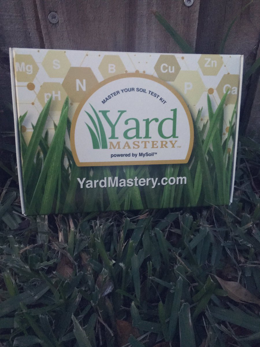 staugustinelaw1's tweet photo. Thanks to the LawnCareNut @AllynPaul for creating this DIY kit for us homeowners #lawncarenut #diysoiltest #yardmastery #mysoil #staugustinelawn #staugustinegrass #diylawncare #diylandscape 13 days till spring.   Time for my NPK results for 2020. https://t.co/znZO6ktDlU