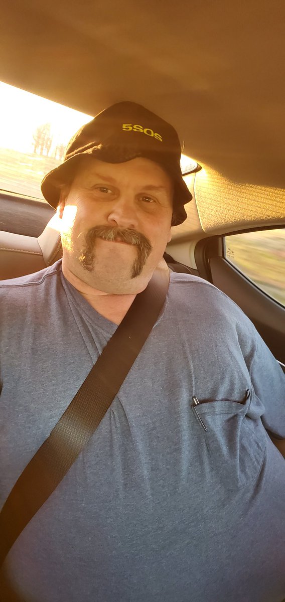 WildflowerRoxie's tweet photo. My dad is living his best life, in the golden hour while wearing my 5sos bucket hat.
I've made him a 5sos stan. You're welcome. https://t.co/pnMnSwiMzl